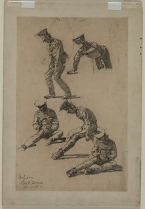 Five Studies of a Soldier
