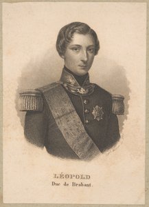 Leopold Coburg – Prince of Brabant and Count of Hainaut by Carl Mayer