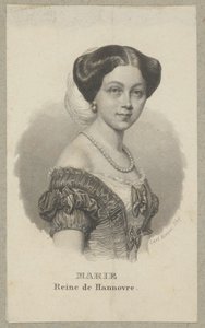 Maria of Hanover (1776 London - 1857 London) – Princess of Great Britain and Ireland, Hanover, Brunswick-Lüneburg and by Marriage Duchess of Gloucester and Edinburgh by Carl Mayer