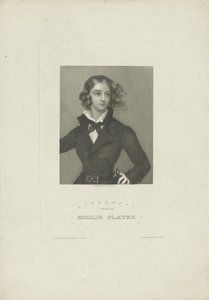 Portrait of Emilia Plater 1806-1831, ca 1834 by Carl Mayer