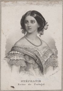 Stephanie, Queen of Portugal by Carl Mayer