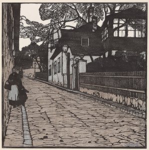 The Therese Krones House, 1902 by Carl Moll