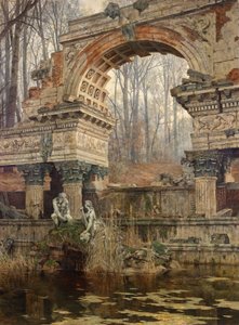 The Roman Ruin in Schönbrunn