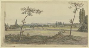 View of Frankfurt on the Main by Carl Morgenstern