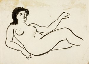 Female Nude by Carl Newman