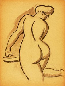 Female Nude by Carl Newman
