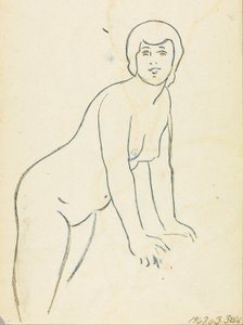 Female Nude by Carl Newman