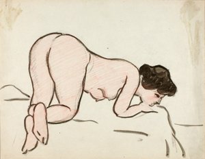 Female Nude by Carl Newman
