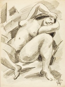 Female Nude by Carl Newman