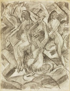 Group of Female Nudes by Carl Newman