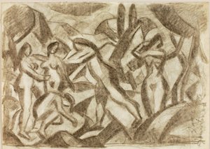 Group of Nudes by Carl Newman