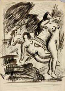 Group of Three Female Nudes