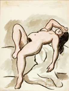 Reclining Nude by Carl Newman