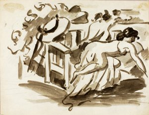 Reclining Woman by Carl Newman