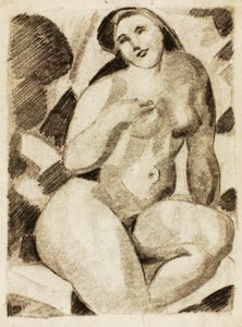 Seated Female Nude
