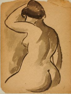 Seated Female Nude