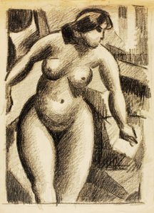 Standing Female Nude
