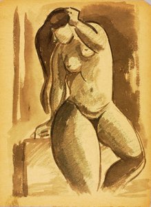 Standing Female Nude