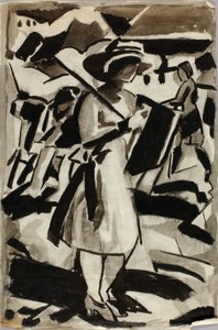 Standing Figure of a Woman by Carl Newman