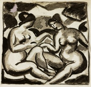 Two Female Nudes