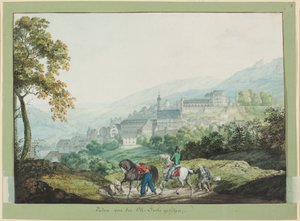 Baden Seen from the East Side by Carl Philipp Fohr