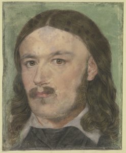 Portrait of the Engraver Carl Barth in Old German Costume by Carl Philipp Fohr