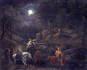 Knight Before the Charcoal Burner