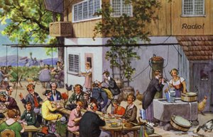 Comic portrayals of early radio by Carl Robert Arthur Thiele