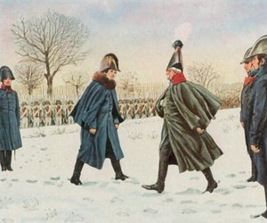 Exchange of Blücher for the French Marshal Victor, 20 February 1807 by Carl Rochling