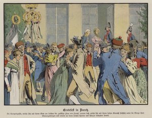 Harvest festival at Paretz by Carl Röchling