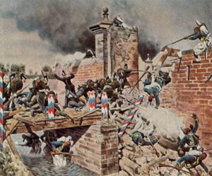 Storming of the Landau Gate in Weissenburg, 4 August 1870