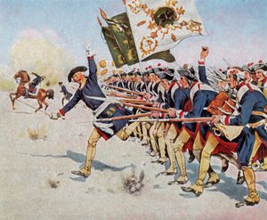 The Battle of Mollwitz by Carl Rochling