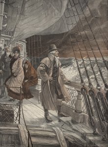 On the Deck of a Ship
