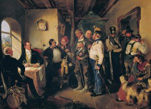 The Recruitment by Carl Schindler