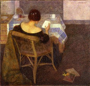 At the Coffee Table by Carl Schmitz Pleis