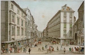The Kohlmarkt in Vienna