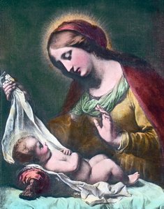 Madonna and Child, circa 1900. Carl Simon Archive