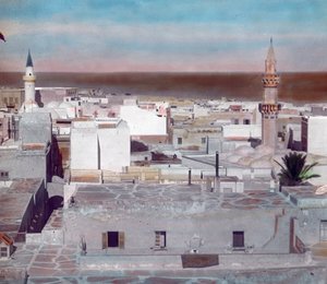 City View of Fez, Northern Morocco, circa 1910. Carl Simon Archive