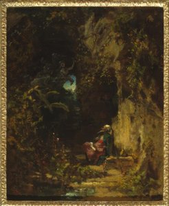 The Philosopher by Carl Spitzweg