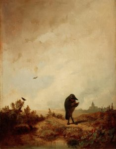 The Raven by Carl Spitzweg