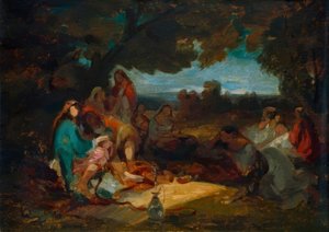 Oriental Society by Carl Spitzweg