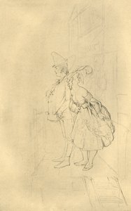 Step Right In, Gentlemen! by Carl Spitzweg