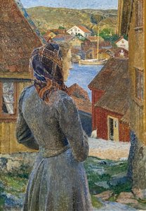 Eventide, Bohuslan by Carl Wilhelm Wilhelmson