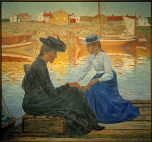 The Bay by Carl Wilhelm Wilhelmson