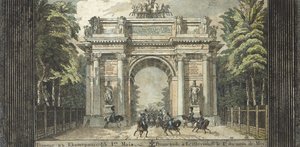 Festival in Catherinehof by Carl von Hampeln