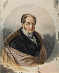 Portrait of Alexander Ivanovich Lorer, Early 1820s