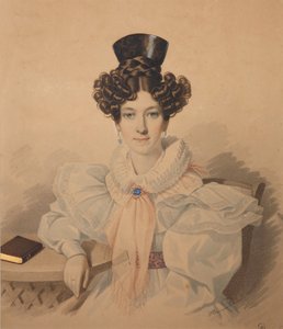 Portrait of Anna Platonovna Plautina, 1830s