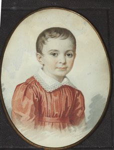 Portrait of Eugenia Kochubey as Child by Carl von Hampeln