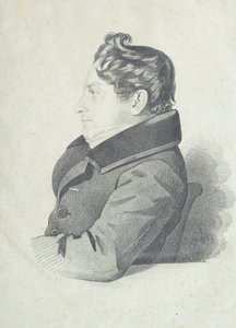 Portrait of Nikolay Adrianovich Divov, 1830s