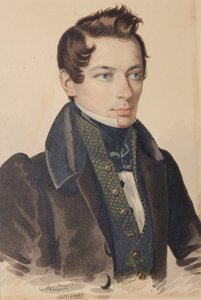 Portrait of Sergei Fyodorovich Plautin